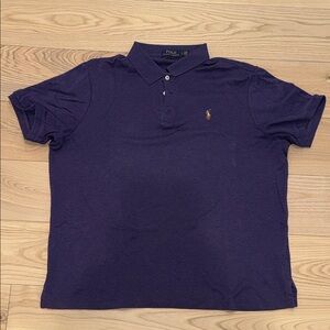 Polo by Ralph Lauren Men's Deep Purple Polo Shirt